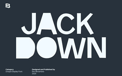 Jack Down Font