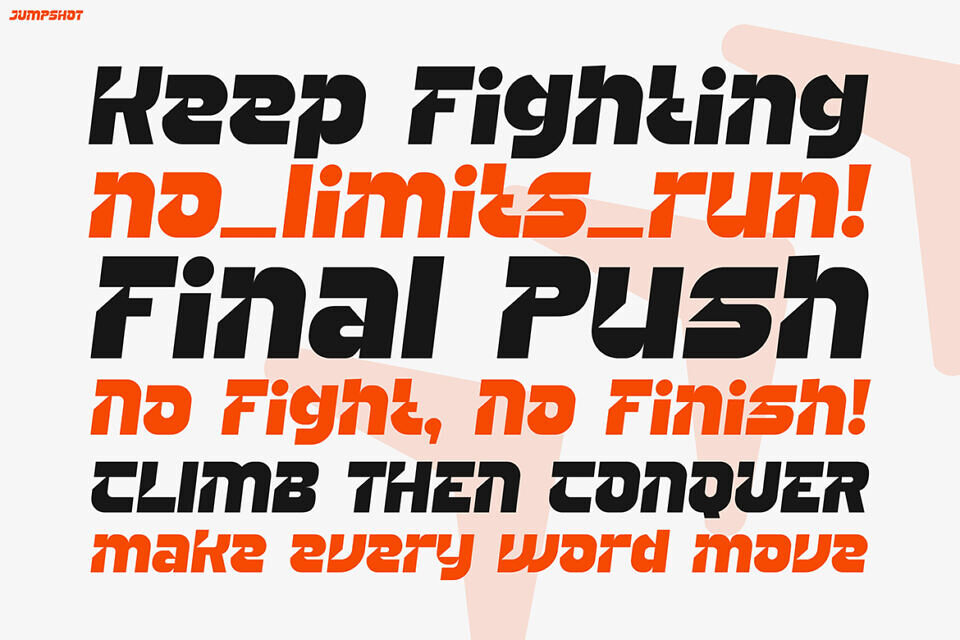 Jumpshot Font