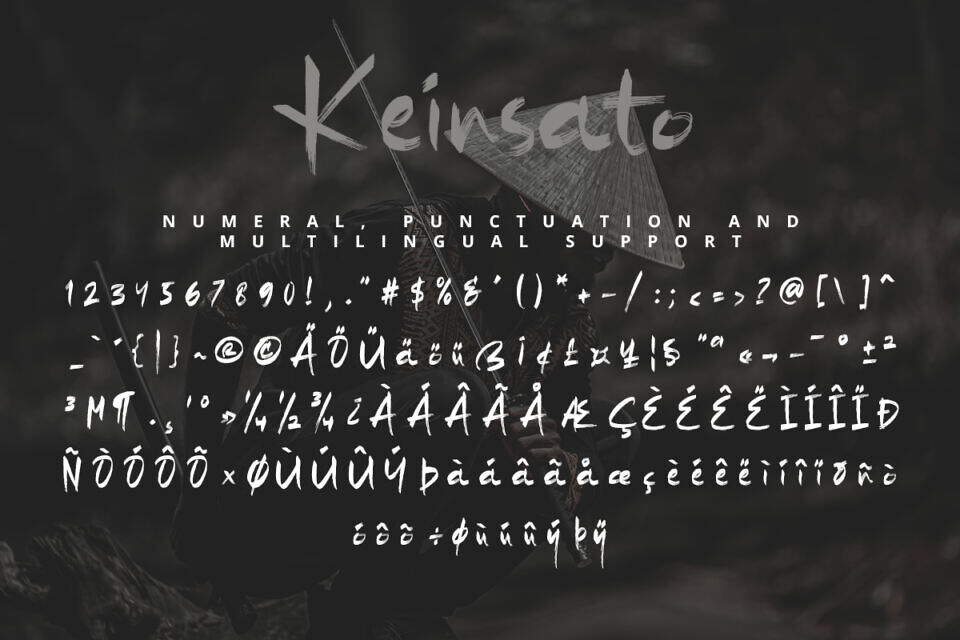 Keinsato Font