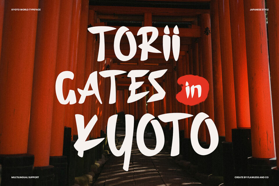Kyoto World Font