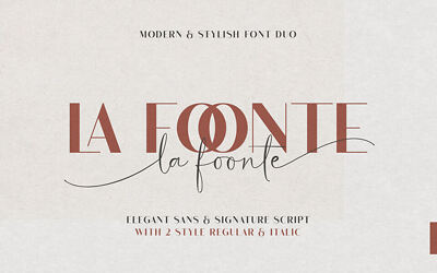 La Foonte Sans Font