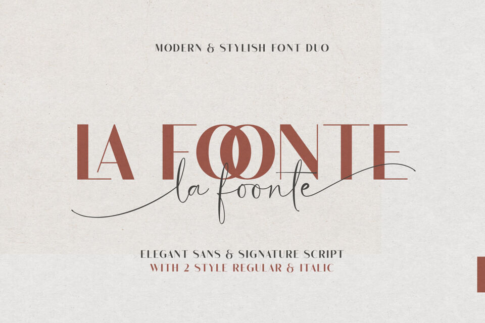 La Foonte Sans Font