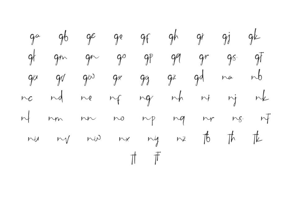 Lightink Font