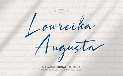 Lowreika Augusta Font