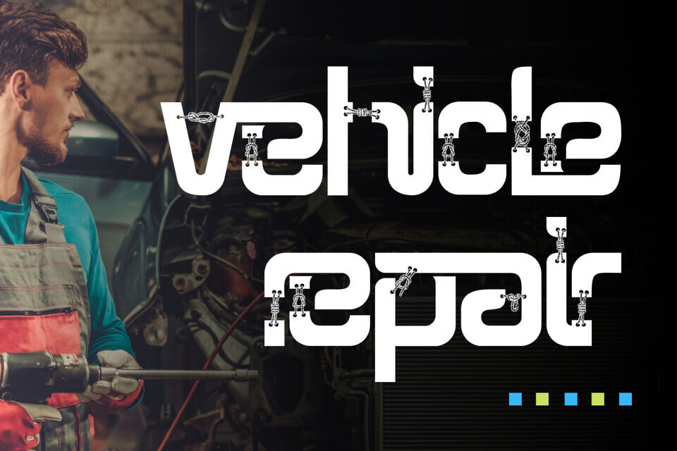 Machine Aesthetic Font