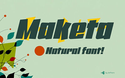 Maketa Italic Font