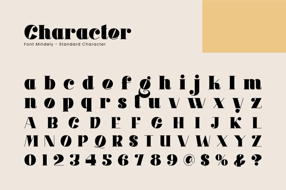 Mindely Font