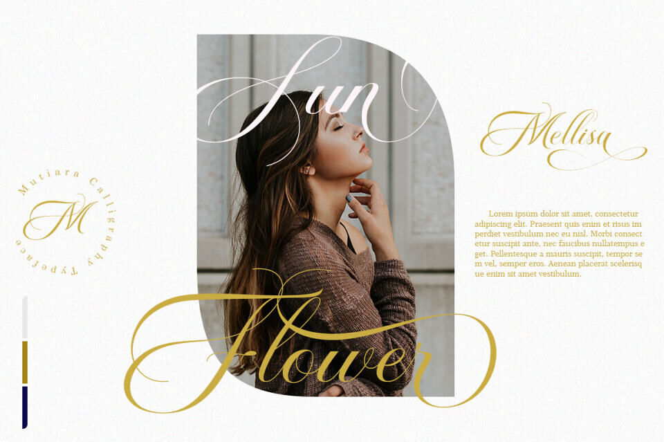 Mutiara Calligraphy Font
