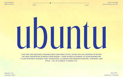 NT Ubuntu Font