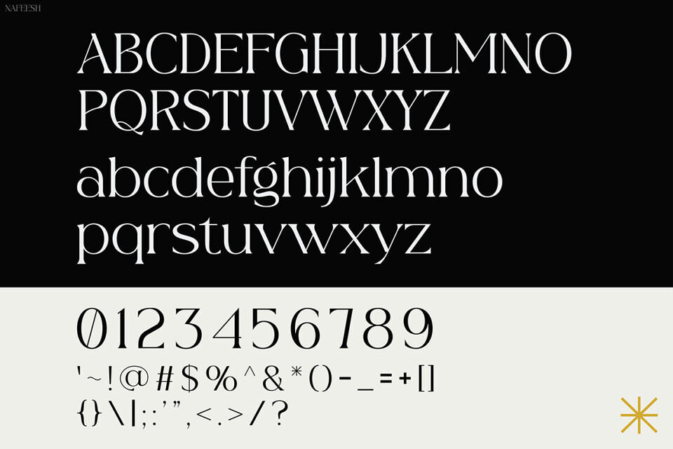 Nafeesh Font