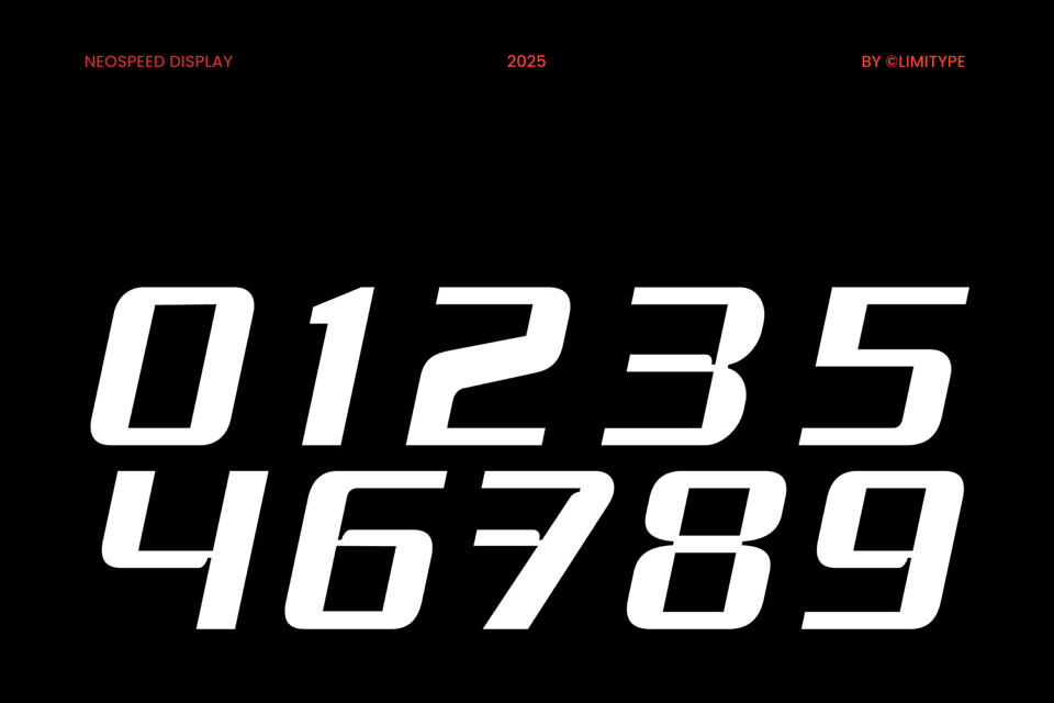 Neospeed Font