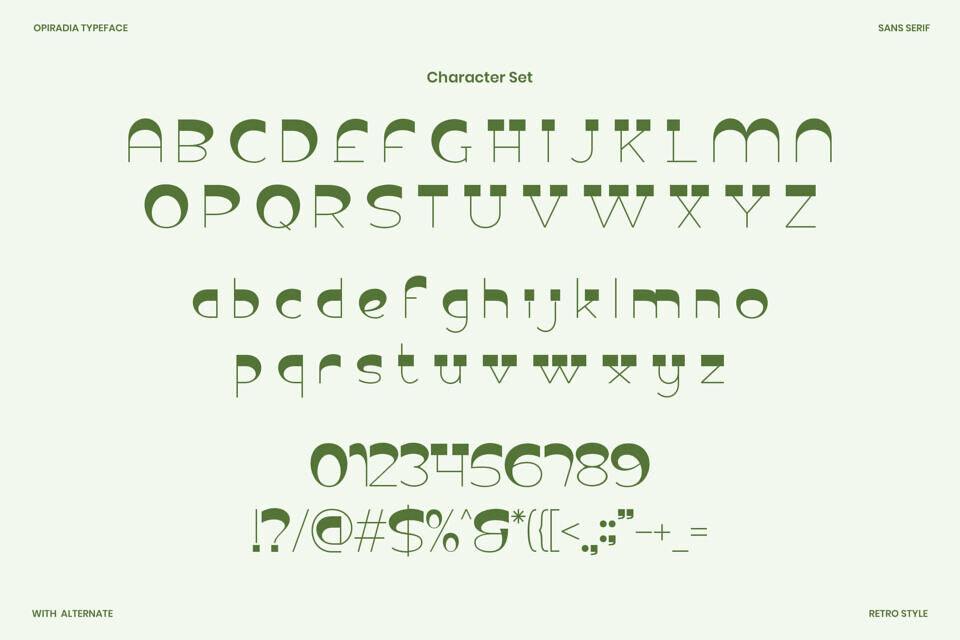 Opiradia Font