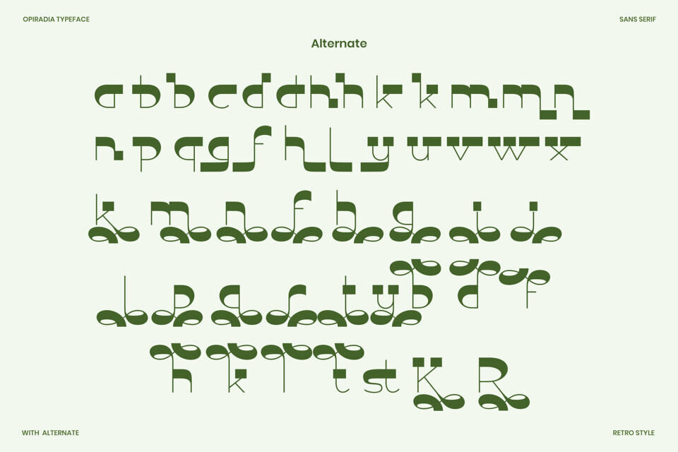 Opiradia Font