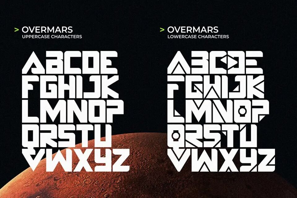 Overmars Font