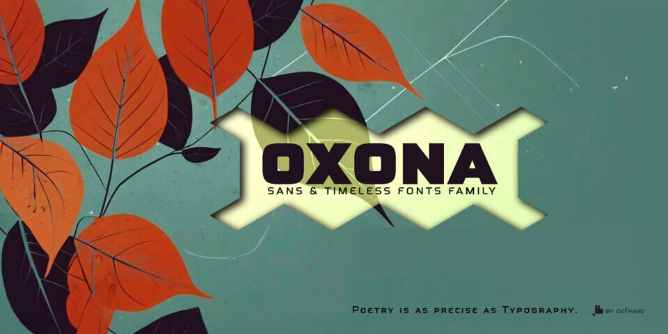 Oxona Caps Font