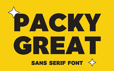 Packy Great Font