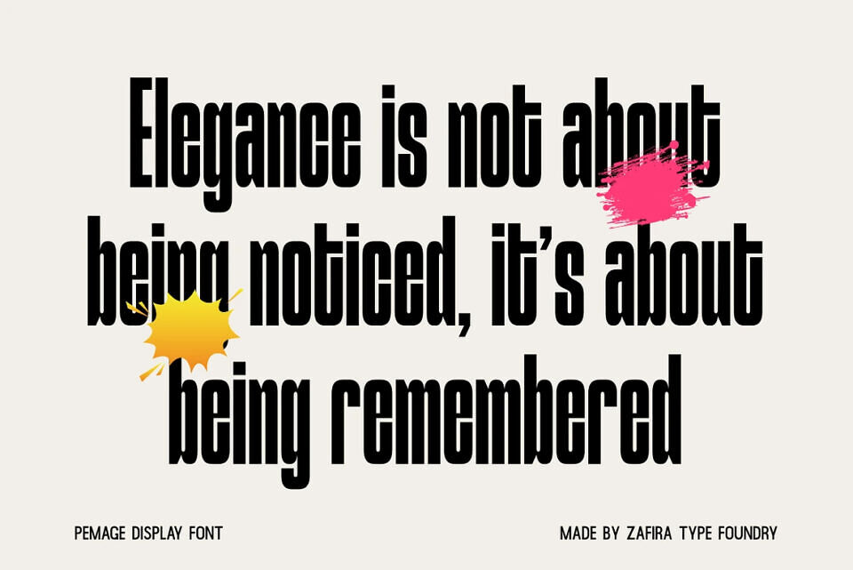 Pemage Font