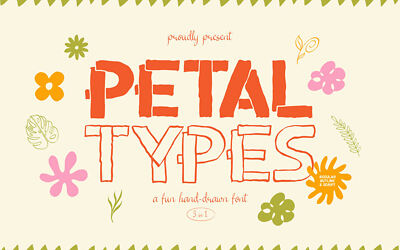 Petal Types Font
