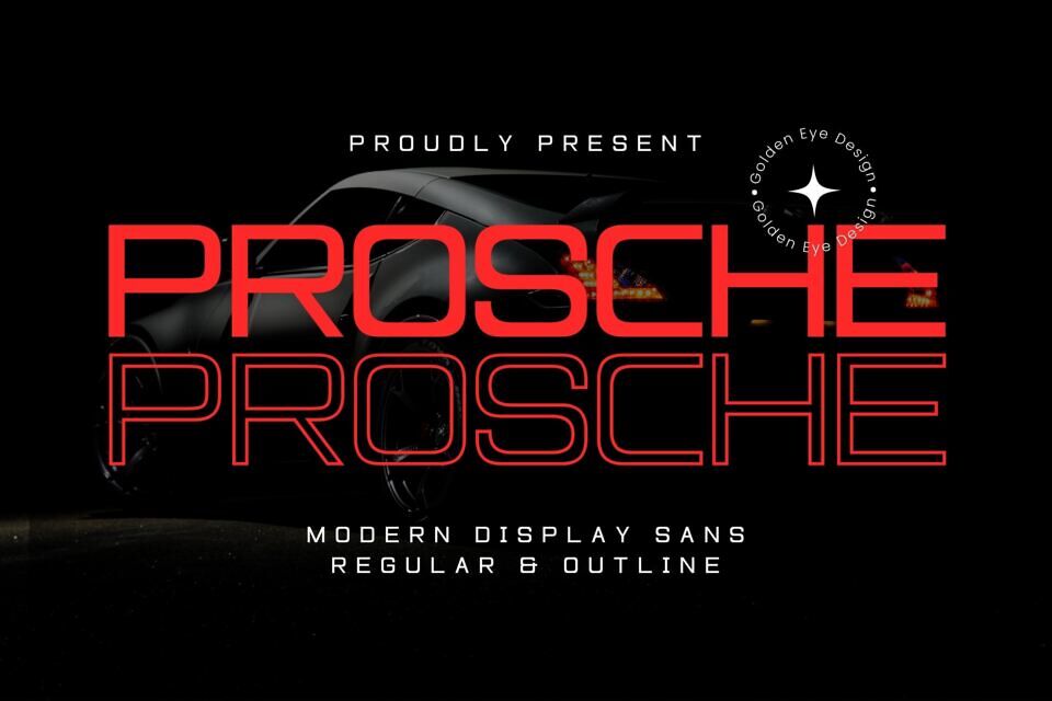 Prosche Font