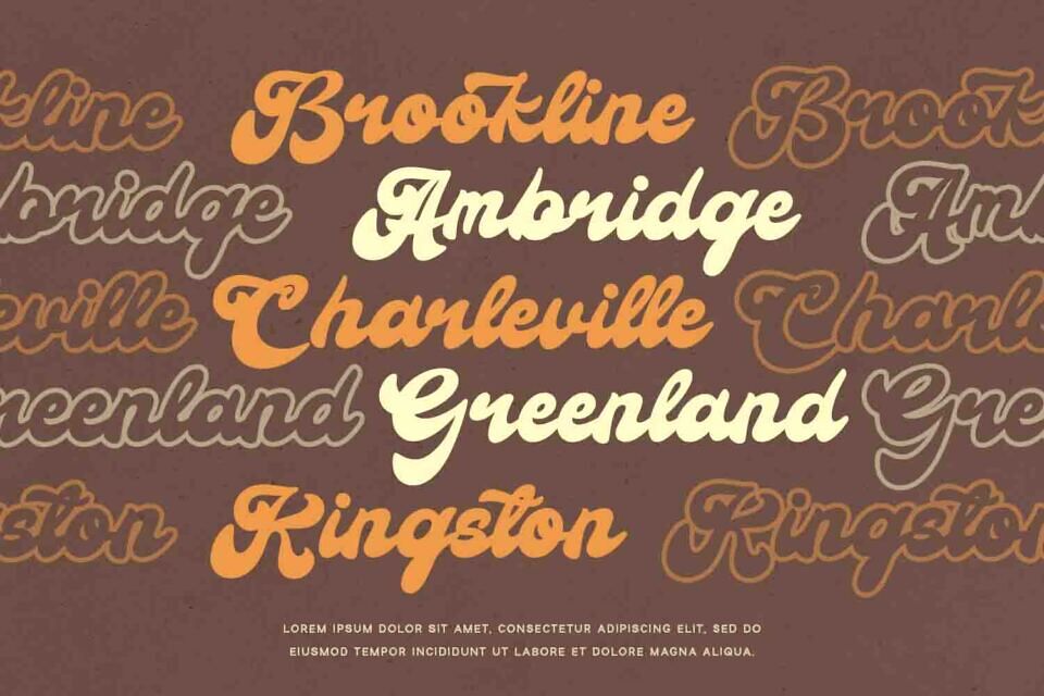 Psychedelic Font