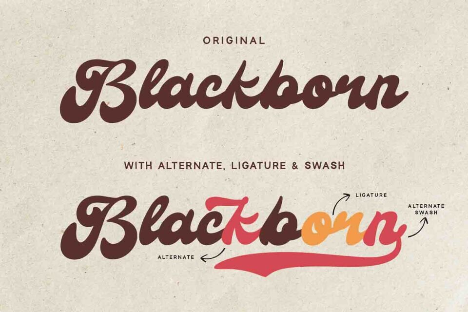 Psychedelic Font