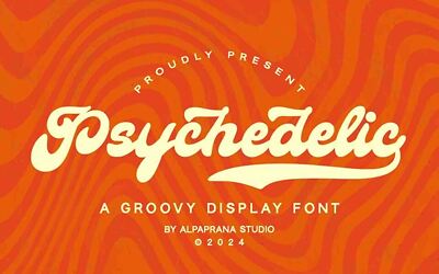 Psychedelic Font