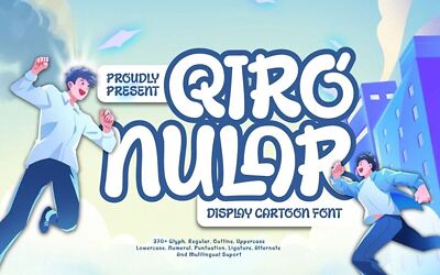 Qiro Nular Font