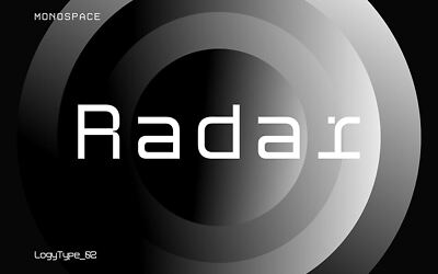 Radar Font