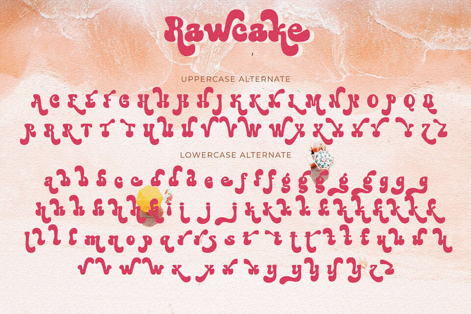 Rawcake Font