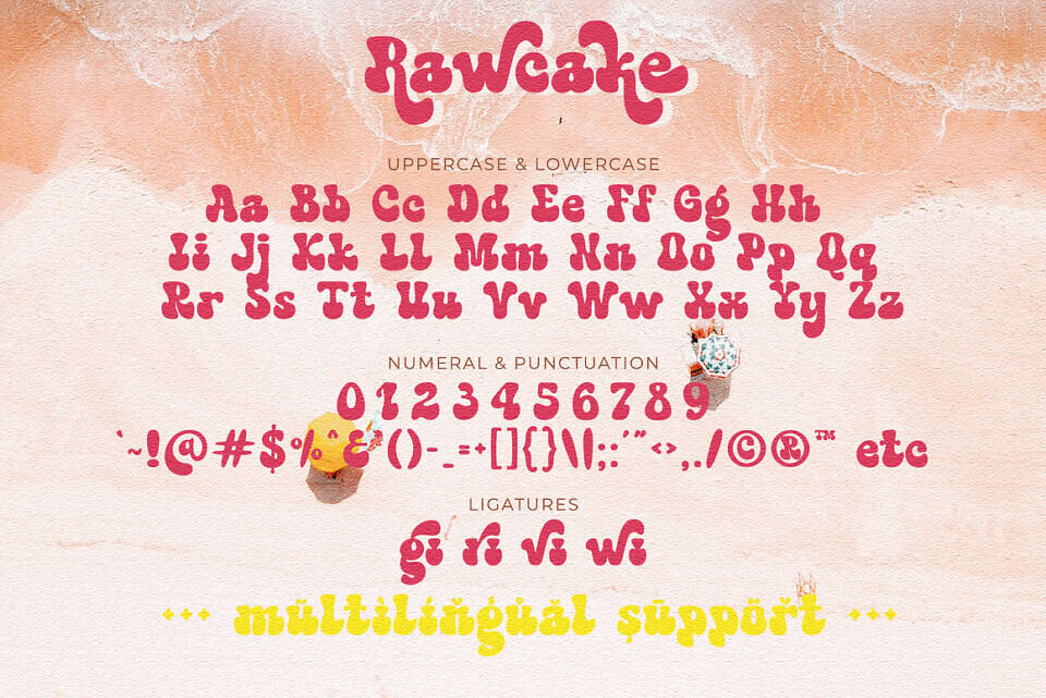 Rawcake Font
