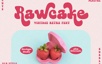 Rawcake Font