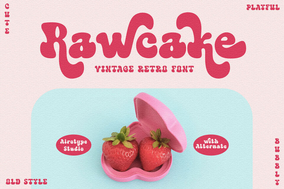 Rawcake Font
