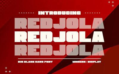 Redjola Font