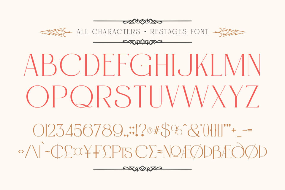 Restages Font