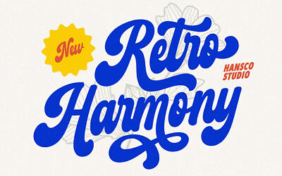 Retro Harmony Font