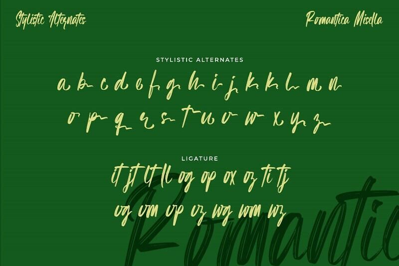 Romantica Misella Font