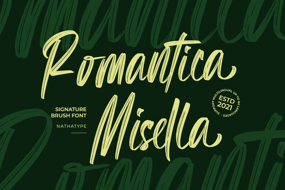 Romantica Misella Font