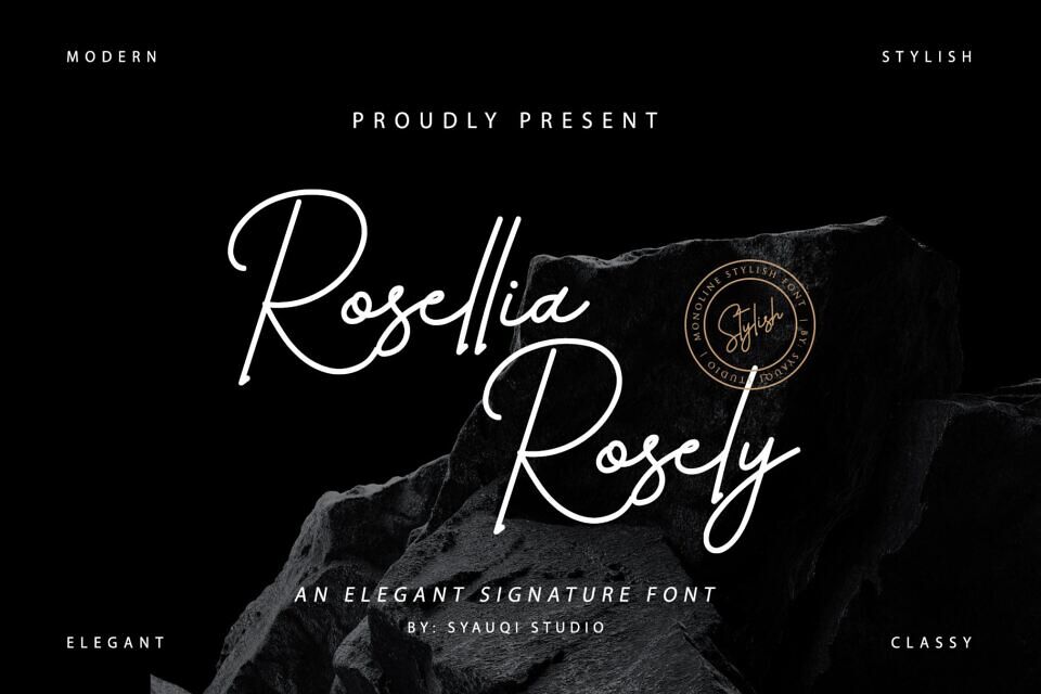 Rosellia Rosely Font