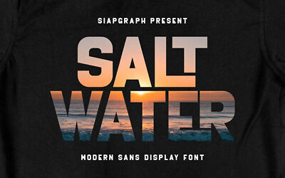 Salt Water Font