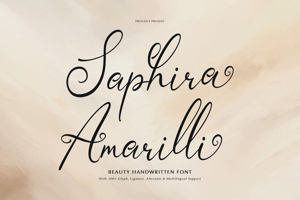 Saphira Amarilli Font