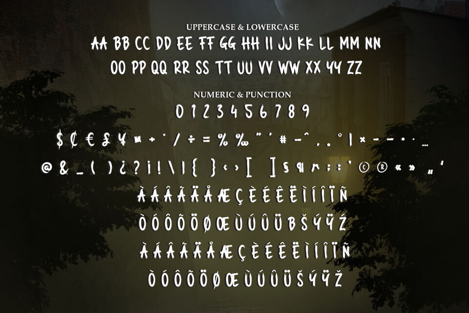 Scary Stories Font
