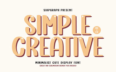 Simple Creative Font