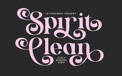Spirit Clean Font