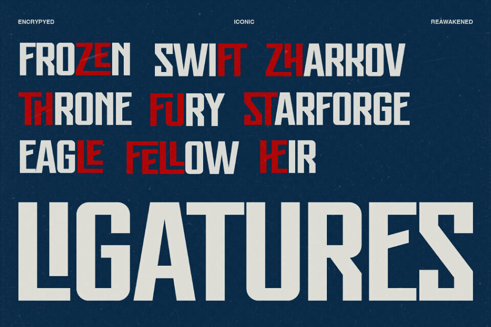 Star Shield Font