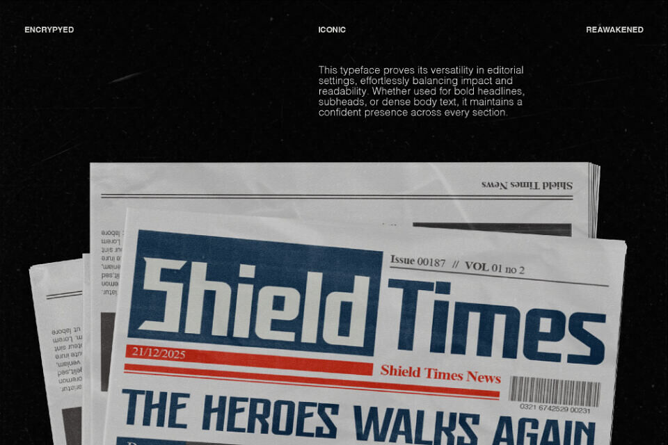 Star Shield Font