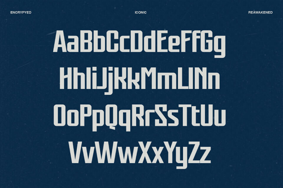Star Shield Font