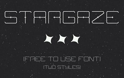 Stargaze Font