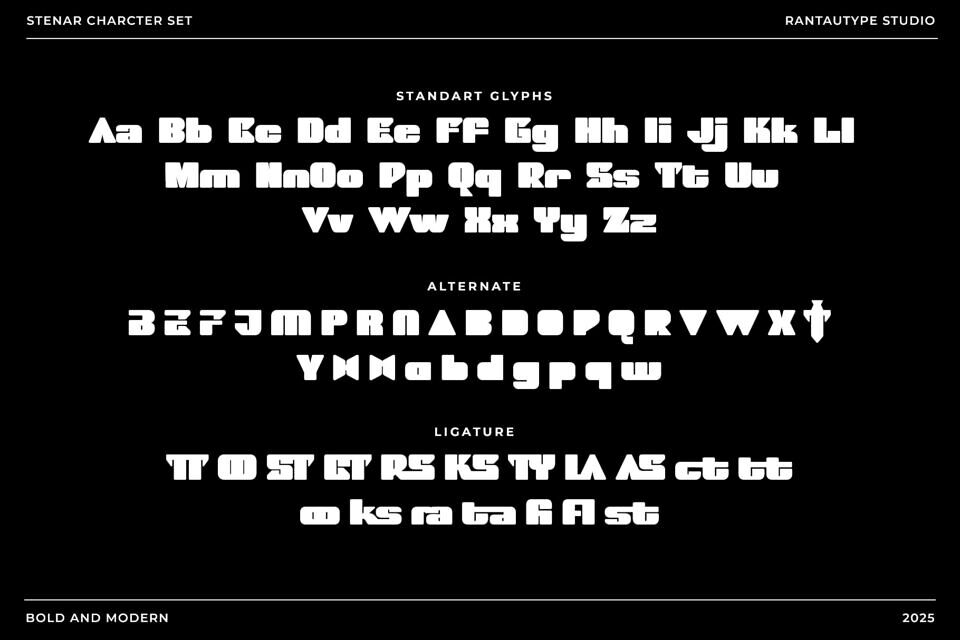 Stenar Font