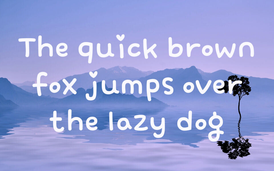 Syongsyong Font