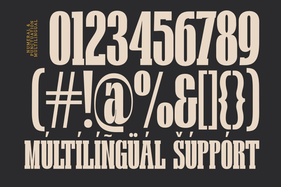 The Broneers Font
